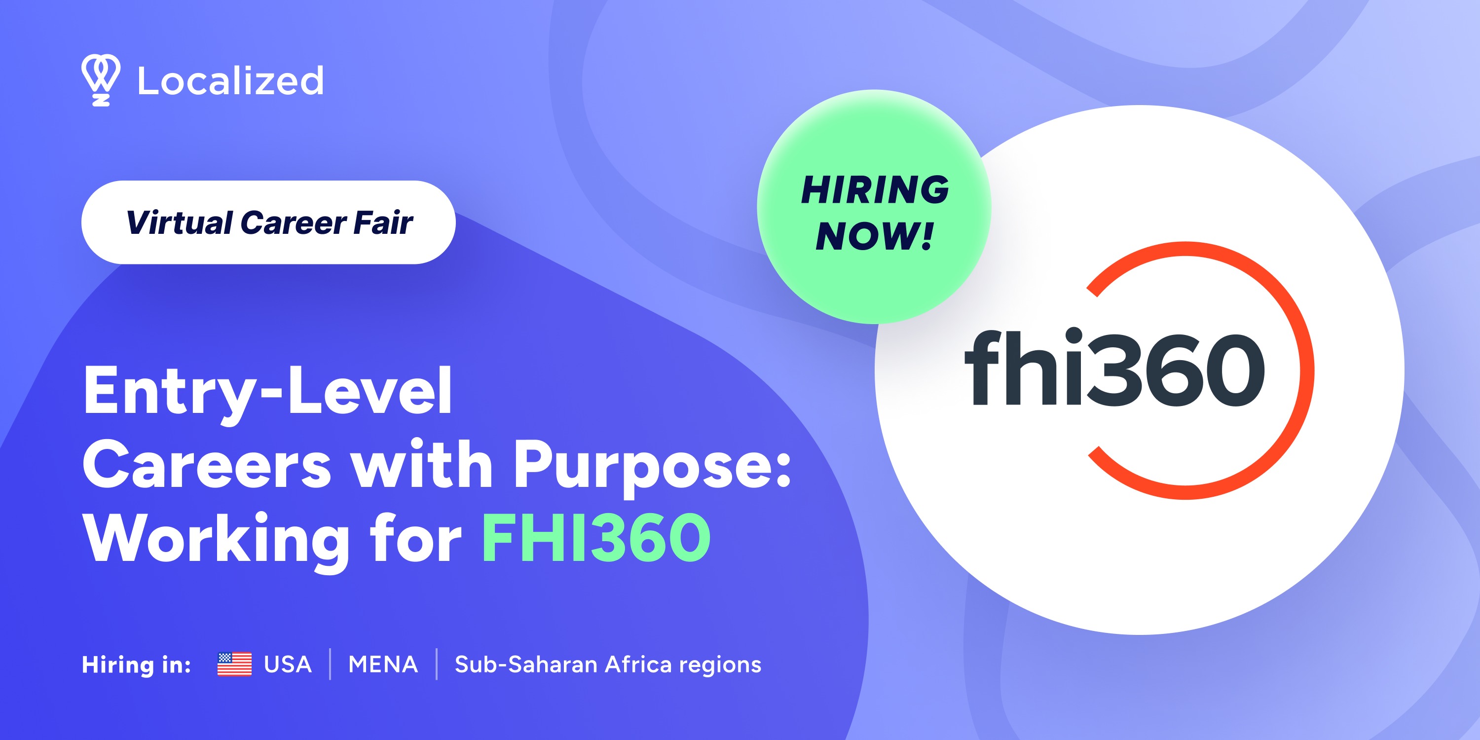 Careers with Purpose Meaningful Jobs with FHI360 Localized Event